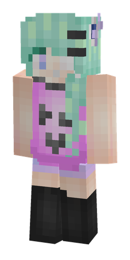 Black skin: body, front render