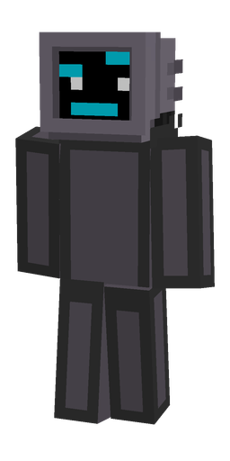 Black skin: body, front render