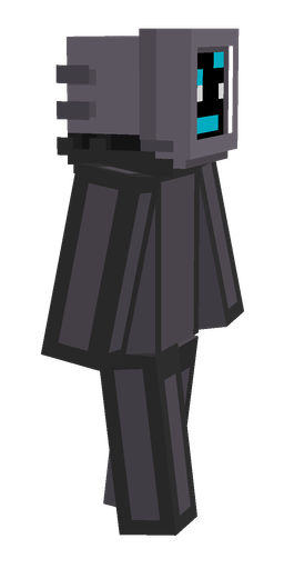 Black skin: body, right side render