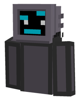 Black skin: bust render