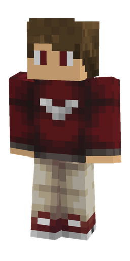 Brown skin: body, front render