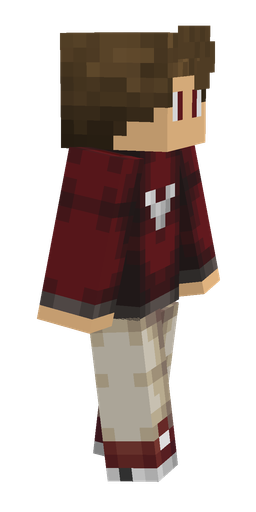 Brown skin: body, right side render