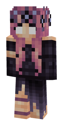 Black skin: body, front render