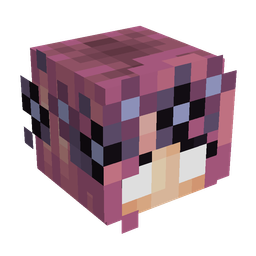 Black skin: head render