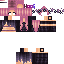 Black skin: raw texture render