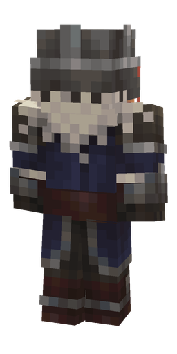 Black skin: body, back render