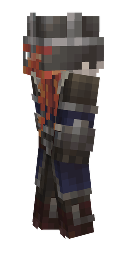 Black skin: body, left side render