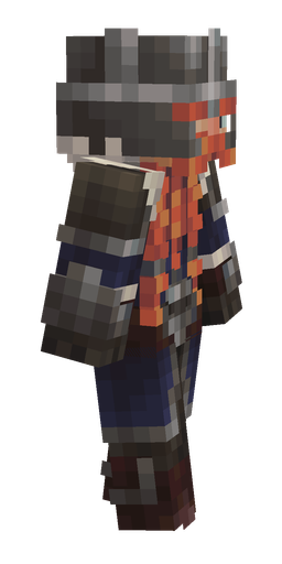 Black skin: body, right side render