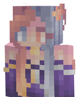 Blue skin: bust render