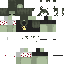 Black skin: raw texture render