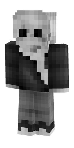 Black skin: body, front render