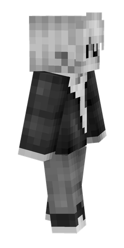 Black skin: body, right side render