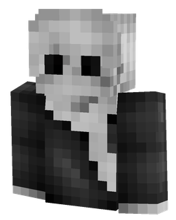 Black skin: bust render