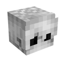 Black skin: head render