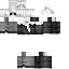 Black skin: raw texture render