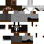 Black skin: raw texture render