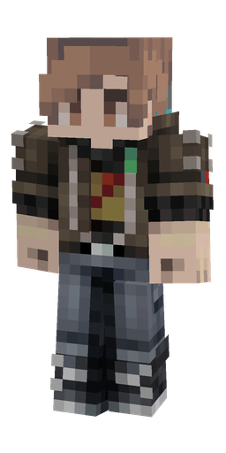 Black skin: body, front render