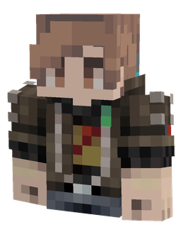 Black skin: bust render