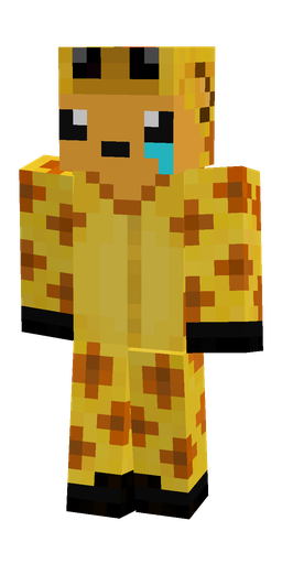 Brown skin: body, front render