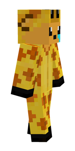 Brown skin: body, right side render
