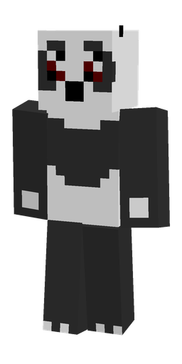 Black skin: body, front render