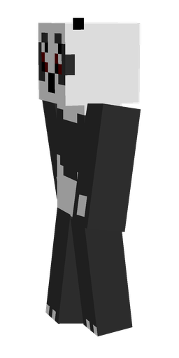 Black skin: body, left side render