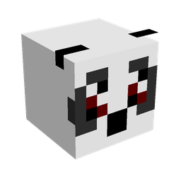 Black skin: head render