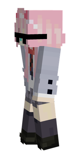 Black skin: body, left side render
