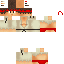 Classic skin: raw texture render