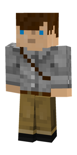 Brown skin: body, front render