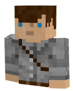 Brown skin: bust render