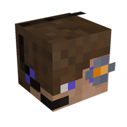 Blue skin: head render