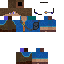 Blue skin: raw texture render