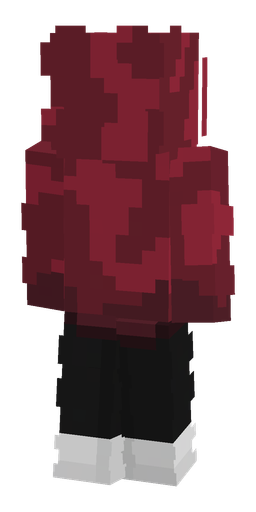 Black skin: body, back render