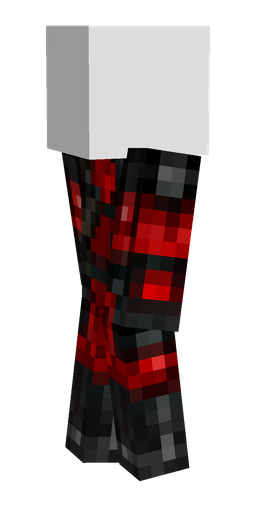 Black skin: body, left side render