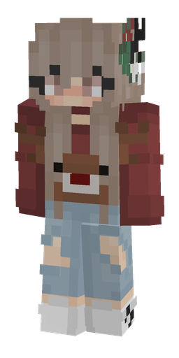Blue skin: body, front render