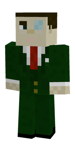 Black skin: body, front render