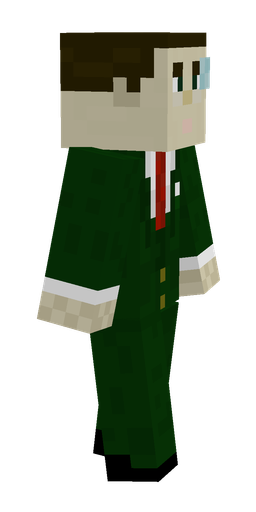 Black skin: body, right side render
