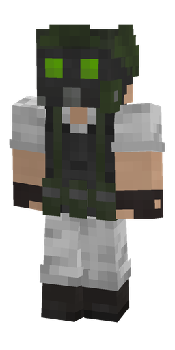 Black skin: body, front render