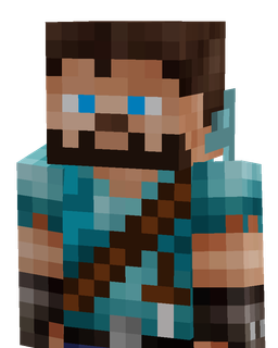 Black skin: bust render