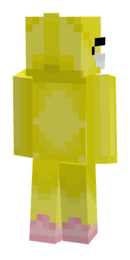 Slim skin: body, back render