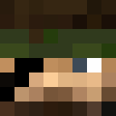 Black skin: face render