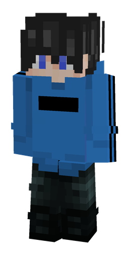 Black skin: body, front render