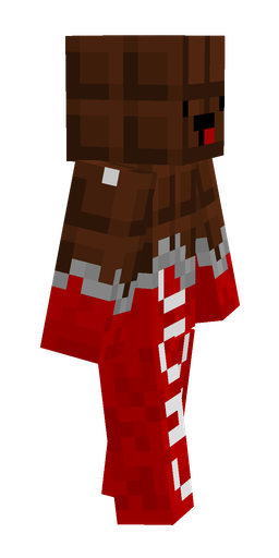 Brown skin: body, right side render