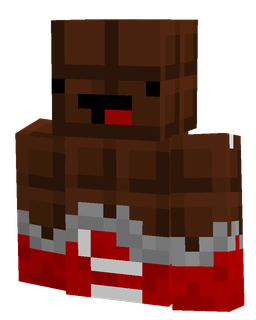 Brown skin: bust render