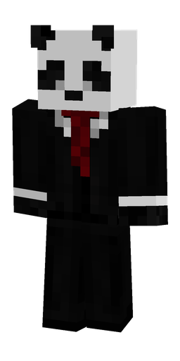 Black skin: body, front render