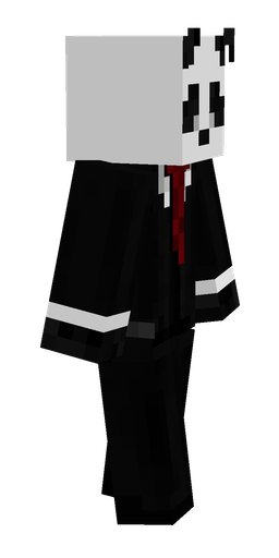Black skin: body, right side render