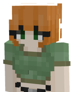 Brown skin: bust render