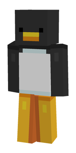 Black skin: body, front render