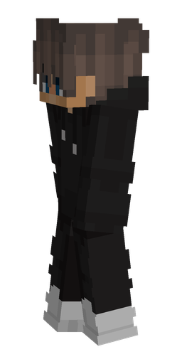 Black skin: body, left side render